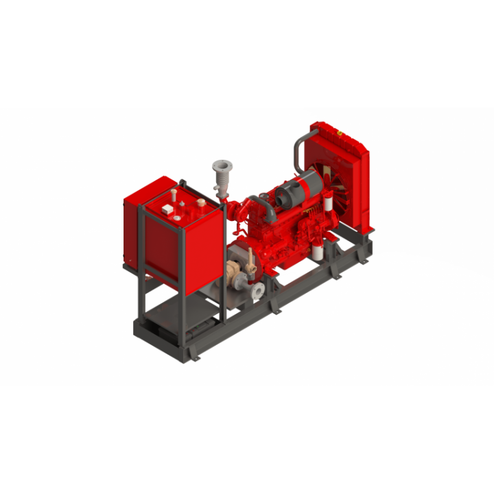 Diesel Foampack compact unit, in accordance with FM