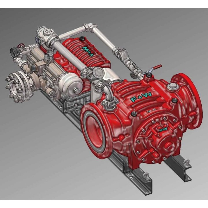 Su Çevirmeli Motor Köpük Oranlayıcı