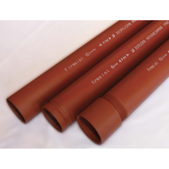 Borusan ASTM FM / UL Boru RAL 3000