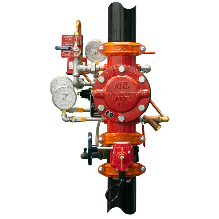 DDV Diaphragm Deluge Valve, Grooved