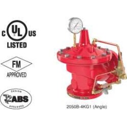 Fire pressure safety valve, Model 2050B-4KG1, Angle type /Ansi 125 fla