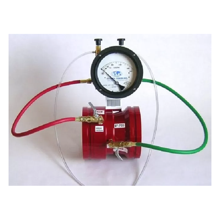 Flow Meter, Grooved Ends