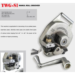 TWG-SIA 4"-6" Manual Groove Opeing Machine