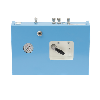The PLZ pneumatic ventilation control unit includes a built-in ventilation valve that can be combined with a priority valve