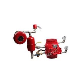 219mm AV-1-300 Alarm Çek Vana Yiv x Yiv  Set Paket