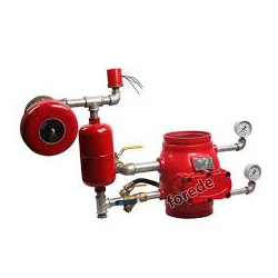 219mm AV-1-300 Alarm Çek Vana Yiv x Yiv  Set Paket