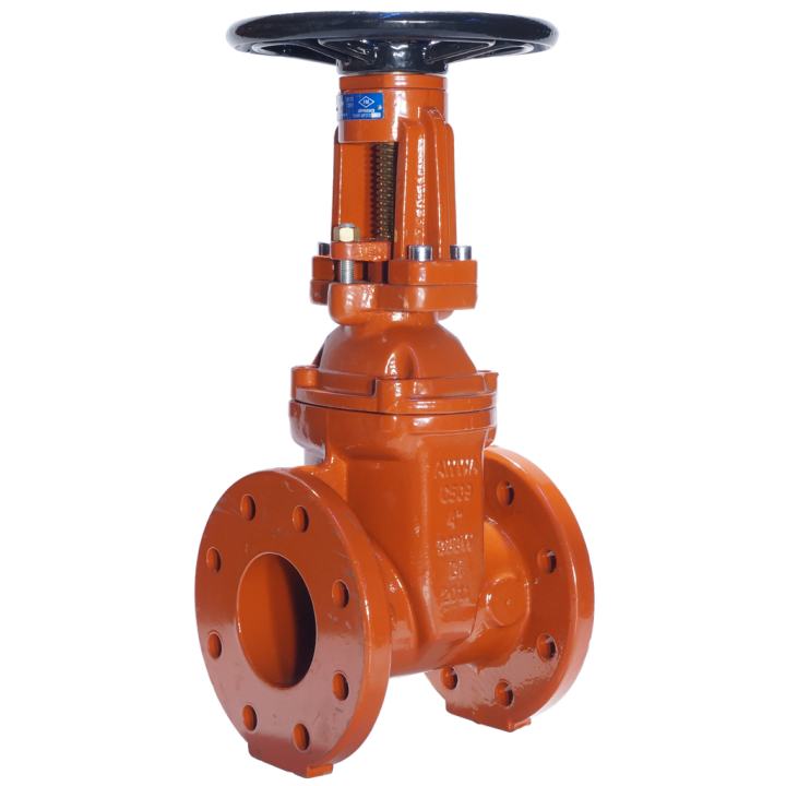 OS&Y Flange End Rising Stem Valve, Model F907, Ansi125 , for working pressure 1724 kPa