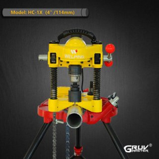 HC-1X Electric 114mm Pipe Hole Cutting Machine Up To 4"