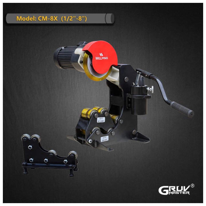 CM-12 Elektrikli Hidrolik Boru Kesme Makinesi 2"-12" Çelik Borular İçin