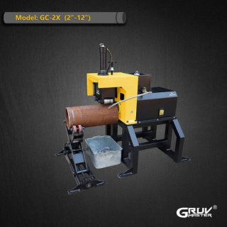 Hydraulic Roll Groove Cutting Machine for 2 Inch to 12 Inch Steel Pipes (CG-2X)