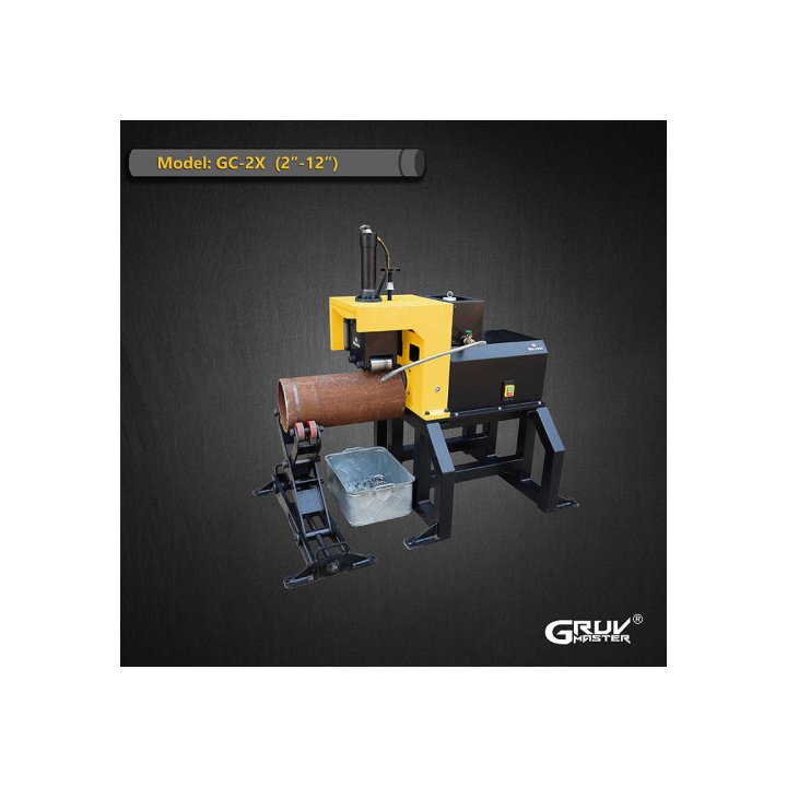 2 inç ila 12 inç Çelik Borular için Hidrolik Rulo Yiv Açma Makinesi (CG-2X)