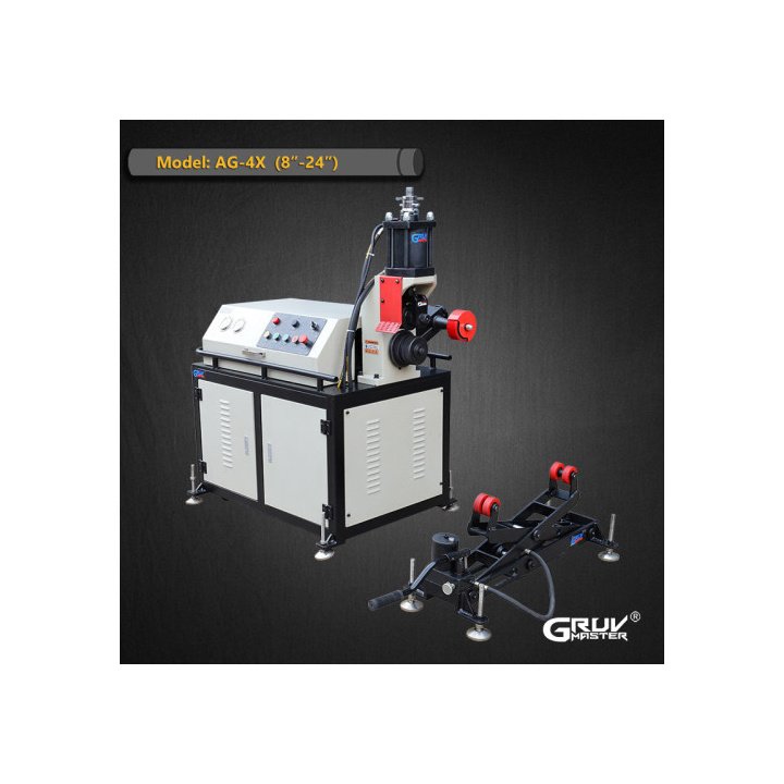 Semi-Automatically Pipe Hydraulic Roll Groover 8"-24" (AG-4X)
