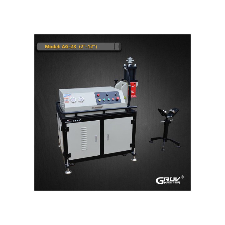 Semi-Automatically Pipe Hydraulic Roll Groover 2"-12" (AG-2X)