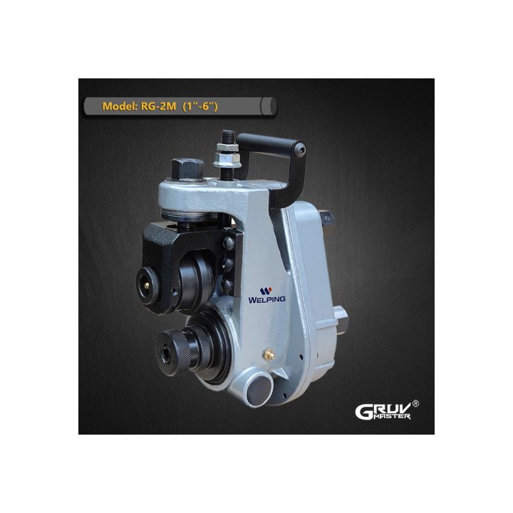 1 İnç ile 6 İnç Arası Hafif Manuel Rulo Yiv Açma Makinesi (RG-2M)