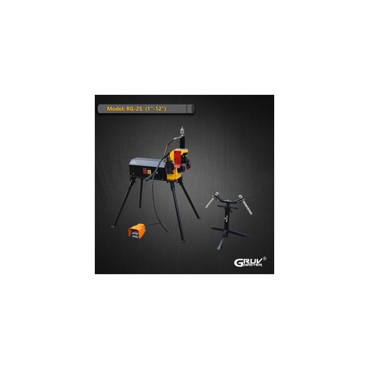 SCH10/SCH40 1"-12" (RG-2S) Borular İçin Boru Yiv Açma Makinesi