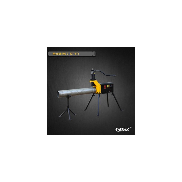 Hydraulic Steel Pipe Roll Grooving Machine for 2 Inch to 8 Inch Steel Pipes (RG-3)