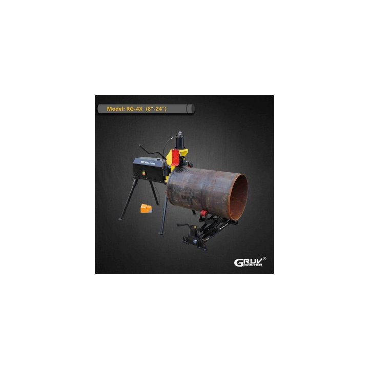 Hydraulic Roll Grooving Machine for 8 Inch to 24 Inch Steel Pipes (RG-4X)