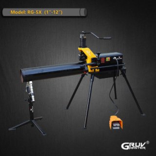 Hydraulic Roll Grooving Machine for 1 Inch to 12 Inch Ideal for Distributors(RG-5X)