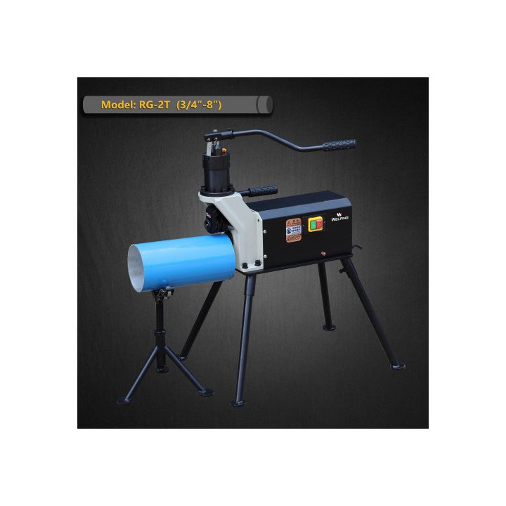 Manufactory Price Inward and Outward Roll Grooving Machine 3/4"-8" (RG-2T)