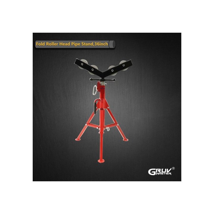 Sabit 4 tekerlekli katlanır silindirli boru standı 1107R