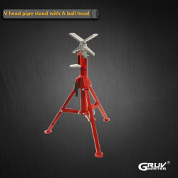 Ayarlanabilir yükseklikli sabit V başlı boru standı 1107F