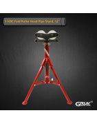 High Profile Fold roller head pipe stand 1109-C
