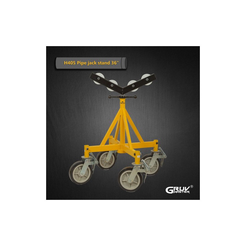 Adjustable Height High Profile Pipe jack stand H405