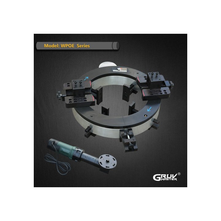 High Quality Pipe Roll Beveling Cutting Machine Od-mounted Type Compact Design Outside Pipe Cutting Beveling Tools(WPOE)