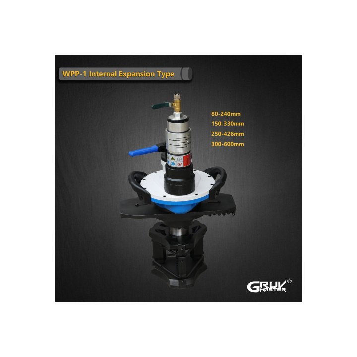 80-600 mm Pneumatic ID Mounted Pipe Beveling Machine 1.6KW Cold Cutting Beveling Tool (WPP-1)