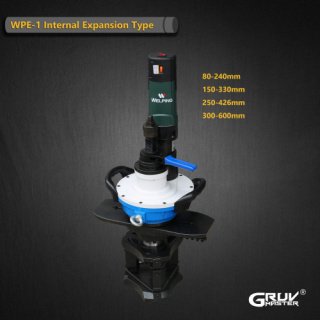 80-600 mm Electric ID Mounted Pipe Beveling Machine 1.6KW Cold Cutting Beveling Tool (WPE-1)