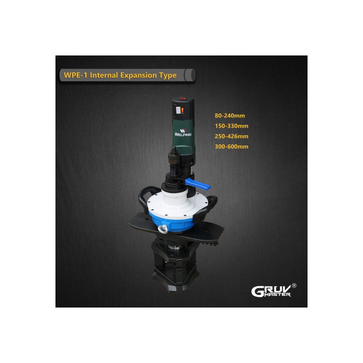 80-600 mm Electric ID Mounted Pipe Beveling Machine 1.6KW Cold Cutting Beveling Tool (WPE-1)