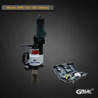 65-159 mm Electric ID Mounted Pipe Beveling Machine 1.4 KW Cold Cutting Beveling Tool (WPE-159)