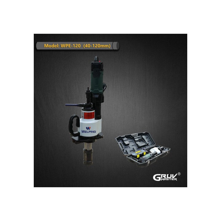65-159 mm Elektrikli İç Çapa Monteli Boru Pahlama Makinesi 1,4 KW Soğuk Kesme Pahlama Aleti (WPE-159)