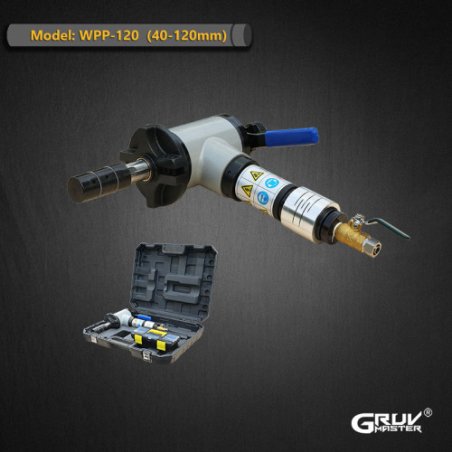 40-120 mm Pnömatik İç Çapa Monteli Boru Pahlama Makinesi 1,4 KW Soğuk Kesme Pahlama Makinesi (WPP-120)