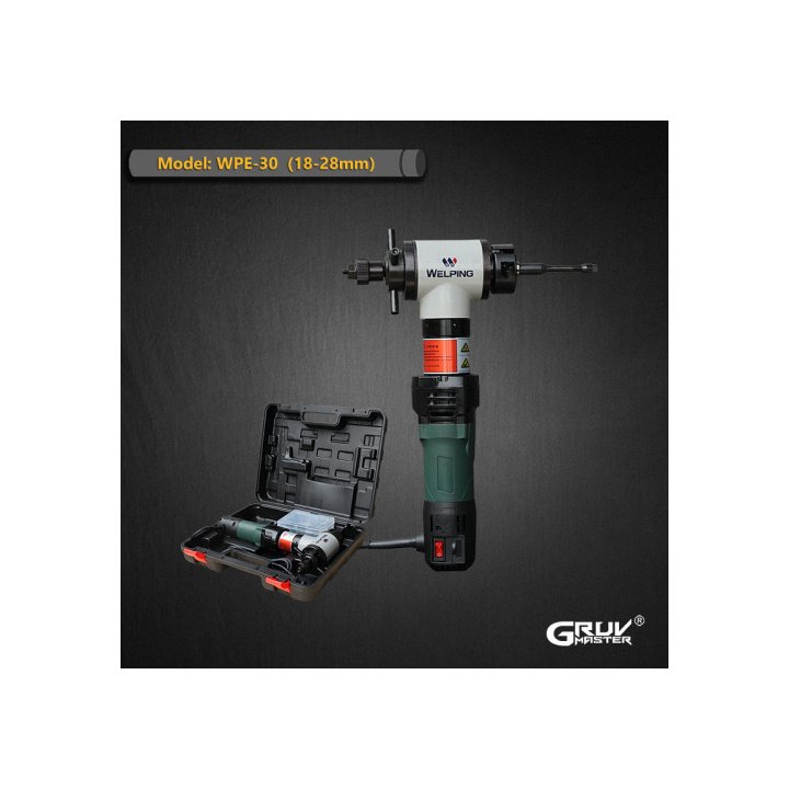18-28 mm Electric Portable Pipe Beveling Machine 1.2 KW Cold Cutting Beveling Machine (WPE-30)