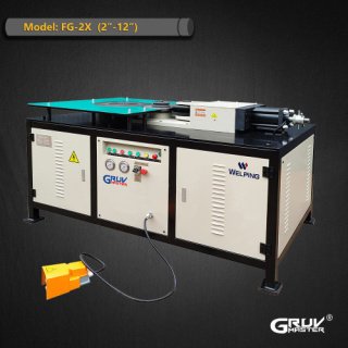 2" ila 24" (GF-4X) için Hidrolik Çelik Boru Bağlantı Parçası Yiv Açma Makinesi