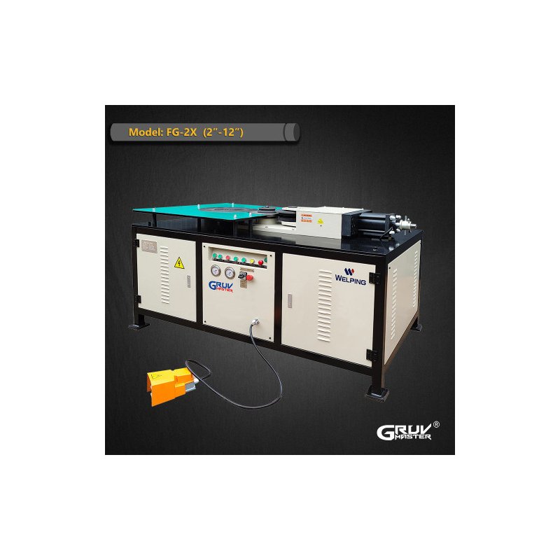 2" ila 24" (GF-4X) için Hidrolik Çelik Boru Bağlantı Parçası Yiv Açma Makinesi