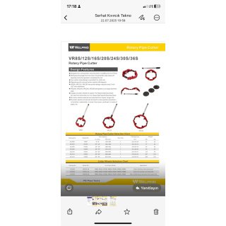 PE Rotary Pipe Cutter