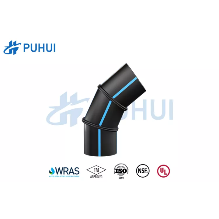 HDPE Segmentli  45 Derece Dönüş