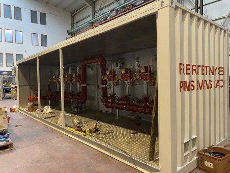 5 Foot Fire Pump Containerized Set