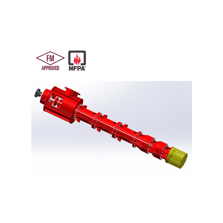 Dikey  Türbin (CLF) Yangın Pompası