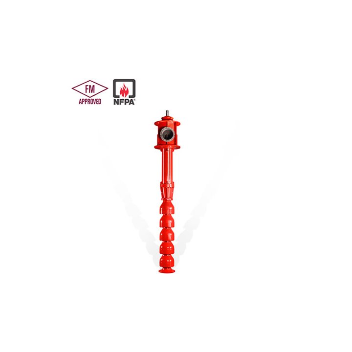 Dikey  Türbin (CLF) Yangın Pompası