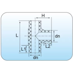 HDPE Butt Fusion Equal Tee