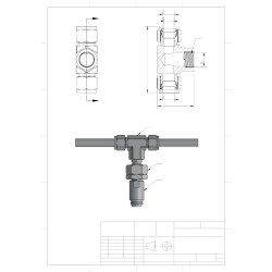 Tube Cap Ferrule Fitting-1/2"
