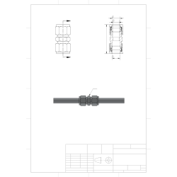 Union Straight Ferrule Fitting-1/2"