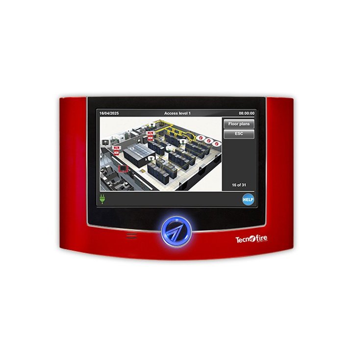 TFT-7SC Control and management synoptic repeater panel