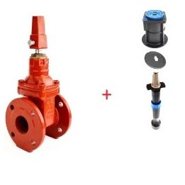 DN200 (8") Paket Ürünler Buşakle Kutu Seti (NRS+Rögar) Set