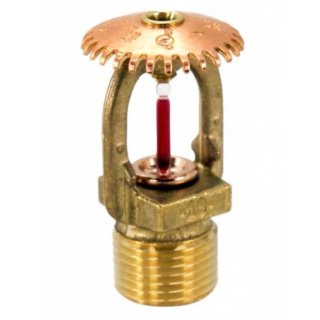 Fire Sprinkler Head, Model F1FR56, RA1425, 5.6K, 1/2", Quick Response, Upright