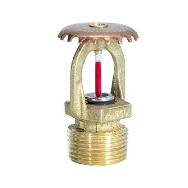 Yangın Sprinkler Kafası, Model F1FR80, R3622 and RA6322, 8.0K, 3/4",  Hızlı Tepkili, Dik