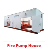 Pre-assembled and fully enclosed fire packages